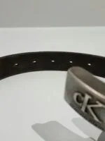 Vintage x Calvin Klein 410501 Genuine Leather Belt UNISEX - Image 4