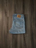 Vintage x 80s "made in Canada" 631 Levi's Orange Tab Slim Fit Blue Jean - Image 2