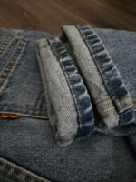Vintage x 80s "made in Canada" 631 Levi's Orange Tab Slim Fit Blue Jean - Image 10