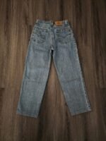 Vintage x "made in USA" Levi's 550 Orange Tab Relaxed Fit STUDENT Blue Jean - Image 4