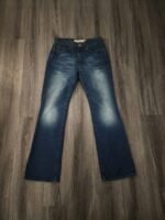 Rare Vintage x 90s UNLIMITED Distressed Blue Jean - Image 6
