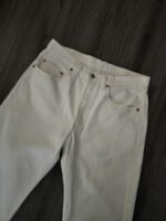 Vintage x 90s "made in Canada" 501xx Levi's Red Tab White Jean - Image 6