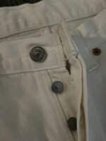 Vintage x 90s "made in Canada" 501xx Levi's Red Tab White Jean - Image 8