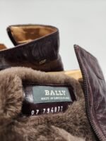 Vintage x 80s "made in Switzerland" BALLY Red Leather Mid Ankle Zipper Boots - Image 10