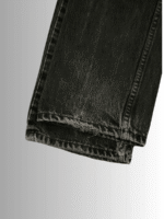 Vintage x 90s "made in Canada" 501 Levi's Red Tab Black Jean - Image 9