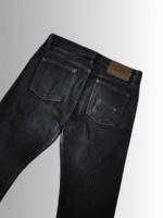 Naked & Famous Weird Guy Army Green Weft Slub Mid-Rise Japanese Denim - Image 2