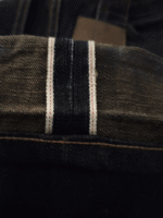 Naked & Famous Weird Guy Army Green Weft Slub Mid-Rise Japanese Denim - Image 9