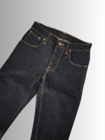Nudie Jean Grim Tim Dry Navy Jean - Image 6