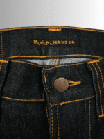 Nudie Jean Grim Tim Dry Navy Jean - Image 7