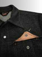 Vintage x 70s "made in USA" Lee Denim Knit Pearl Button Snap Shirt - Image 8