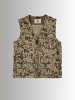 Aigle Depuis 1853 Sleeveless Camo Multi-Pocket Gilet
