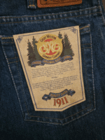 Vintage x 90s GWG Garment Company Original Blue Jean - Image 13