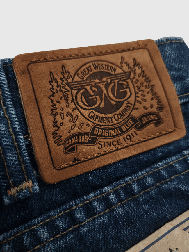 Vintage x 90s GWG Garment Company Original Blue Jean - Image 2