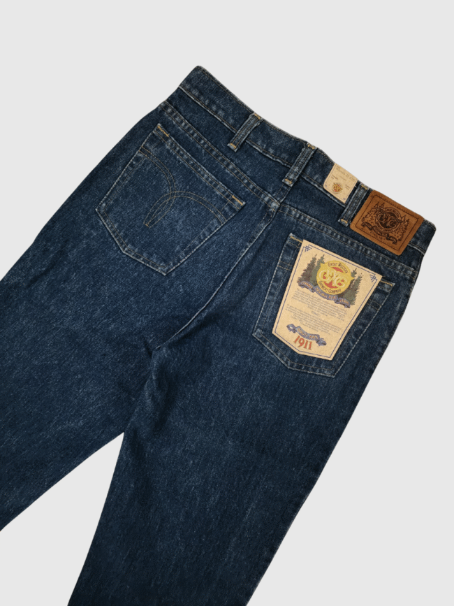 Vintage x 90s GWG Garment Company Original Blue Jean - Image 6