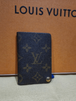 Rare Vintage x Louis Vuitton Monogram Portes Cartes Credit Pression Card Holder