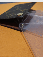 Rare Vintage x Louis Vuitton Monogram Portes Cartes Credit Pression Card Holder - Image 15