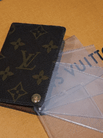 Rare Vintage x Louis Vuitton Monogram Portes Cartes Credit Pression Card Holder - Image 16