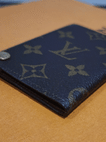 Rare Vintage x Louis Vuitton Monogram Portes Cartes Credit Pression Card Holder - Image 7