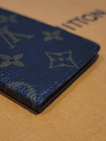 Rare Vintage x Louis Vuitton Monogram Portes Cartes Credit Pression Card Holder - Image 8