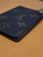 Rare Vintage x Louis Vuitton Monogram Portes Cartes Credit Pression Card Holder - Image 9
