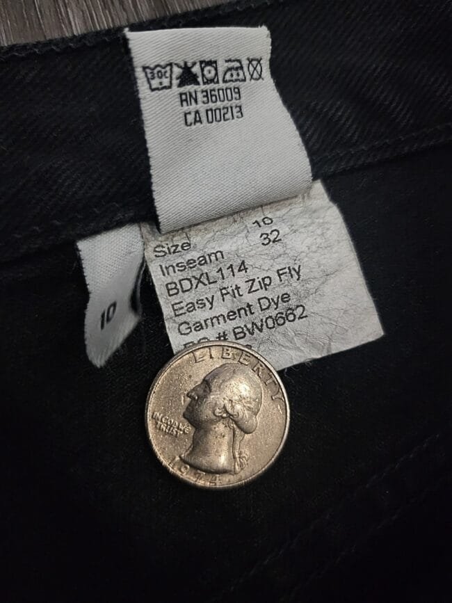 Vintage x 90s Calvin Klein Easy Fit Zip Fly Denim - Image 11