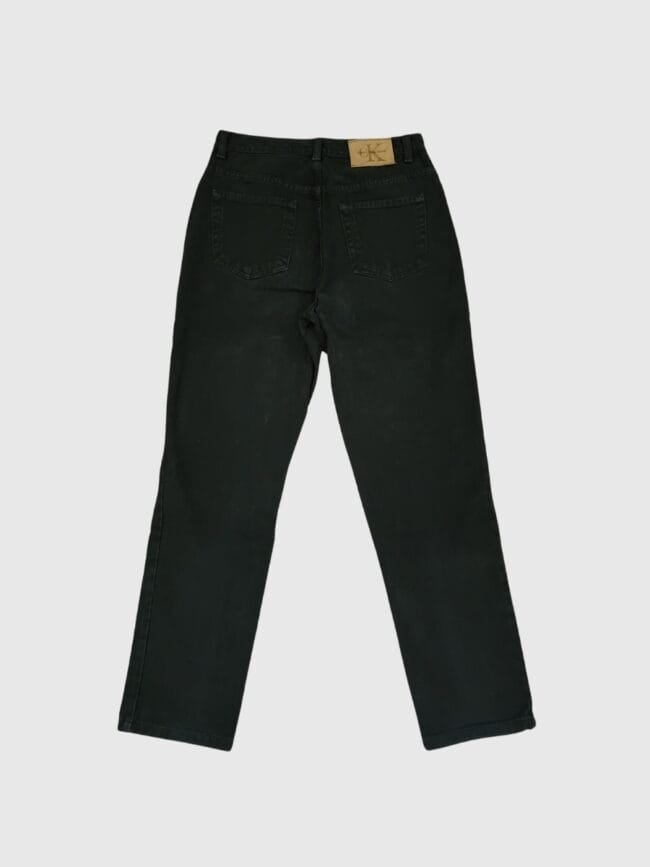 Vintage x 90s Calvin Klein Easy Fit Zip Fly Denim - Image 4