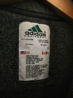 Vintage x 90s Adidas EQT Fleece Polartec Quarter Zip Pullover Sweater - Image 6