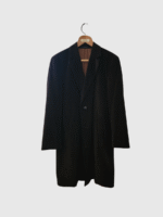 Vintage x 90s Hugo Boss Stratus Men's Brown Long Coat - Image 13