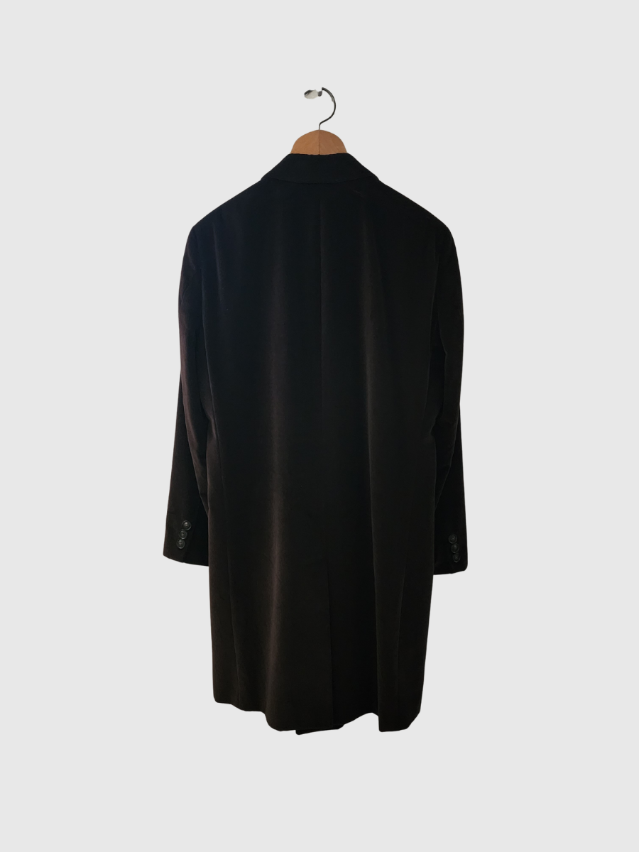 Heirloom-usedvintagestore-90s Hugo Boss Stratus Men's Brown Long Coat-image14 Vintage x 90s Hugo Boss Stratus Men's Brown Long Coat - Image 15