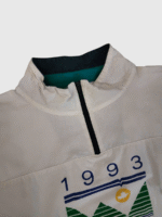 Vintage x 90s Jeux Du Canada Games Kamloops Quarter Zip Pullover Sweater - Image 5