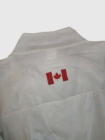 Vintage x 90s Jeux Du Canada Games Kamloops Quarter Zip Pullover Sweater - Image 9