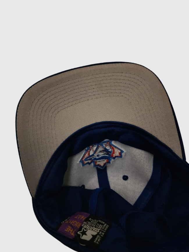 Vintage x 90s Starter Snapback Hat Toronto Blue Jays Embroidered Front logo - Image 7