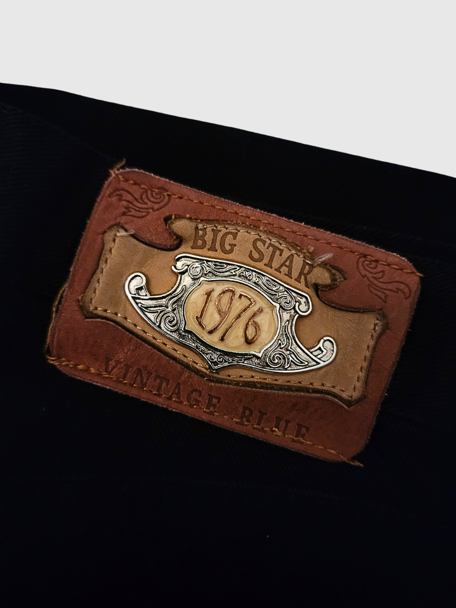 Photo Shoot_20251024_005616_0000 Vintage x 90s Big Star Digger Vintage Blues Black Denim - Image 1