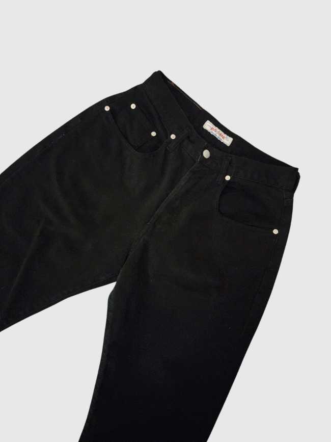 Vintage x 90s Big Star Digger Vintage Blues Black Denim - Image 6