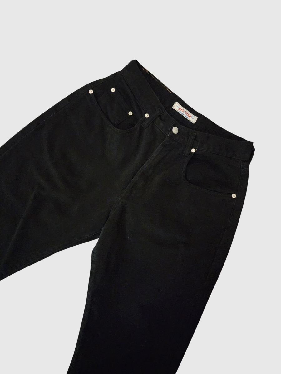 Photo Shoot_20251024_005616_0006 Vintage x 90s Big Star Digger Vintage Blues Black Denim - Image 6