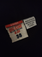 Vintage x 90s Big Star Digger Vintage Blues Black Denim - Image 10