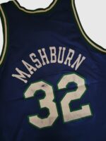 Vintage x 90s Champion NBA Dallas Mavericks Jamal Nashburn #32 Jersey - Image 5