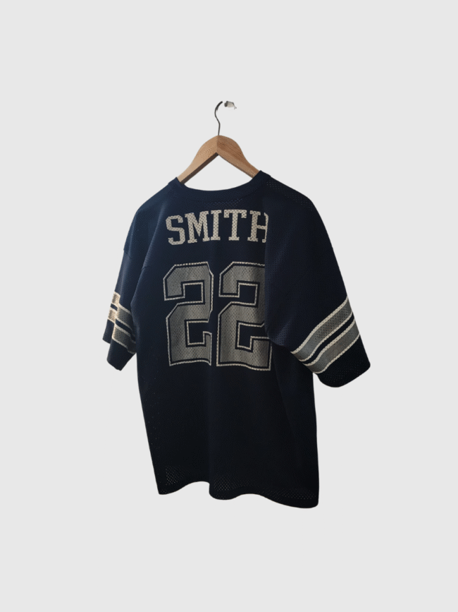 Vintage x 90s LOGO 7 NFL Dallas Cowboys Emmitt Smith #22 Jersey - Image 3