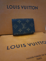 Vintage x Louis Vuitton Monogram Envelope Carte de Visite Card Holder