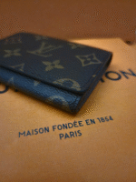 Vintage x Louis Vuitton Monogram Envelope Carte de Visite Card Holder - Image 5