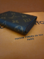 Vintage x Louis Vuitton Monogram Envelope Carte de Visite Card Holder - Image 8