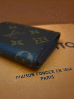 Vintage x Louis Vuitton Monogram Envelope Carte de Visite Card Holder - Image 6