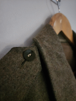 Vintage x 60s Bernhardt & Co. WWII Military M40 German Officer Uniform Field Jacket - Image 13