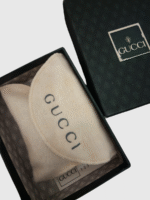 Vintage x 2000s Tom Ford Gucci Gold Scarf Ring - Image 7