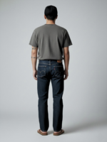 Vintage x 90s Levi's 501 Red Tab Indigo Jean - Image 2