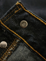 Vintage x 90s Levi's 501 Red Tab Indigo Jean - Image 9