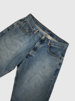 Vintage x 90s Levi's 569 Large Baggy Straight Fit Redline Selvedge Denim - Image 7